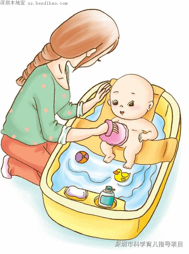 給新生兒洗澡的幹貨，建議收藏及分享